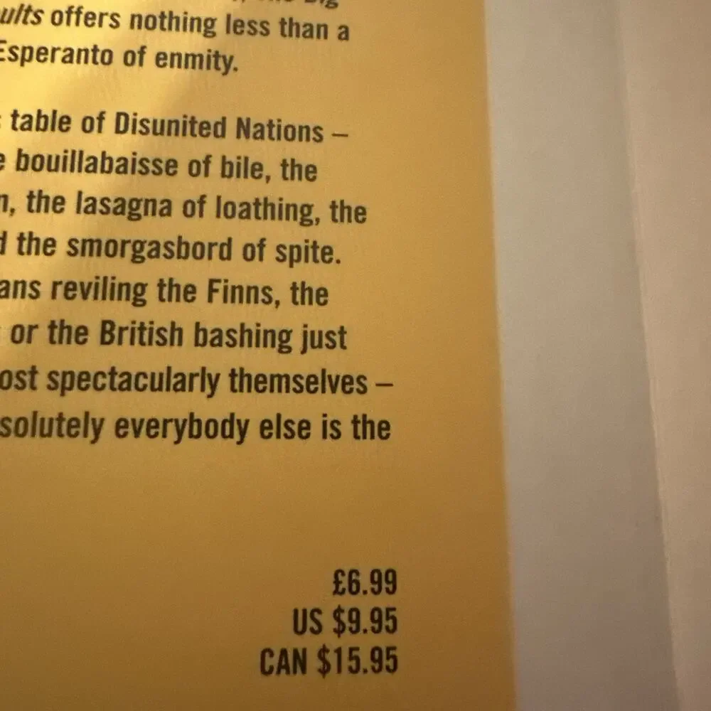 The Big‎ Book of National Insults: 1001 Xenophobic Quips and Quotes
